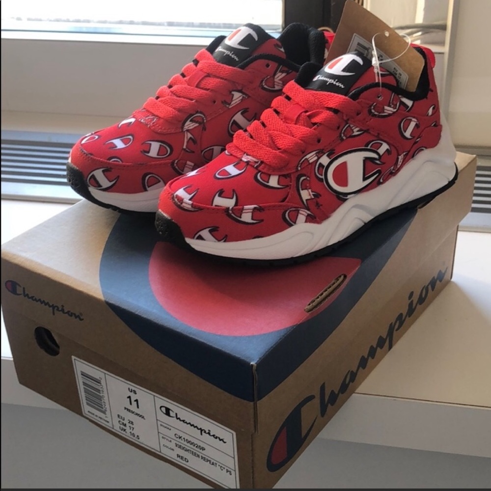 Brand new champion kids sneakers
